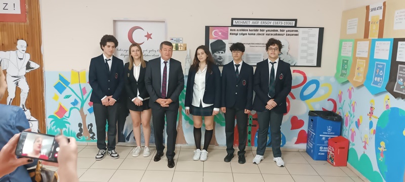 AMERİKAN KOLEJİ ÖĞRENCİLERİNDEN ÖRNEK SOSYAL PROJE